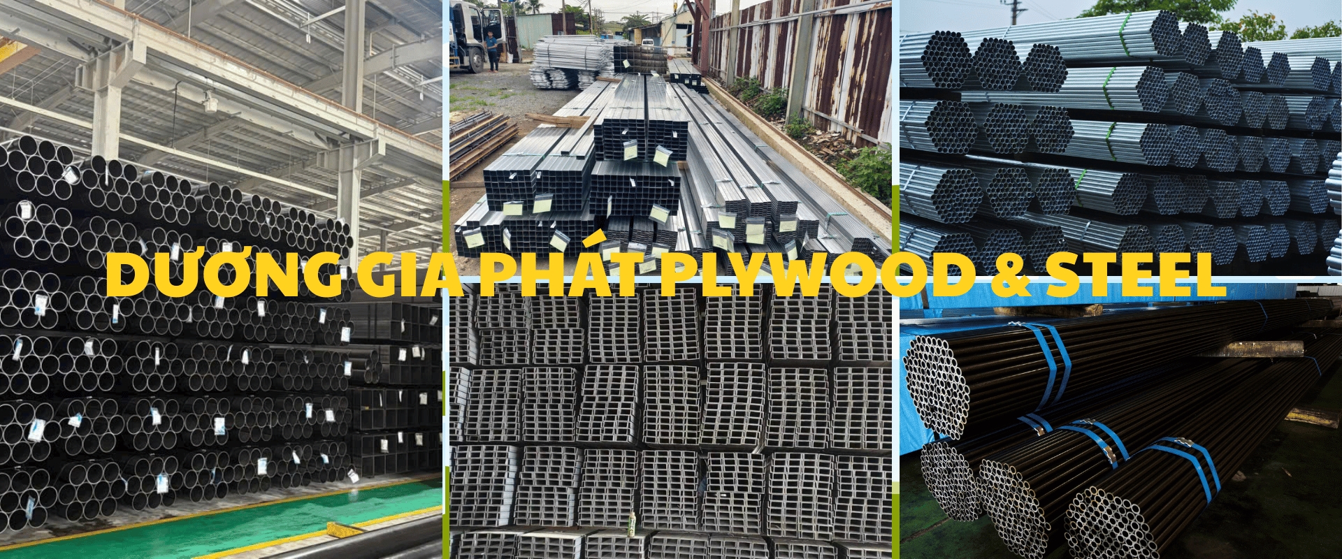 Dương Gia Phát Steel Sắt Hộp Mạ Kẽm 40x80