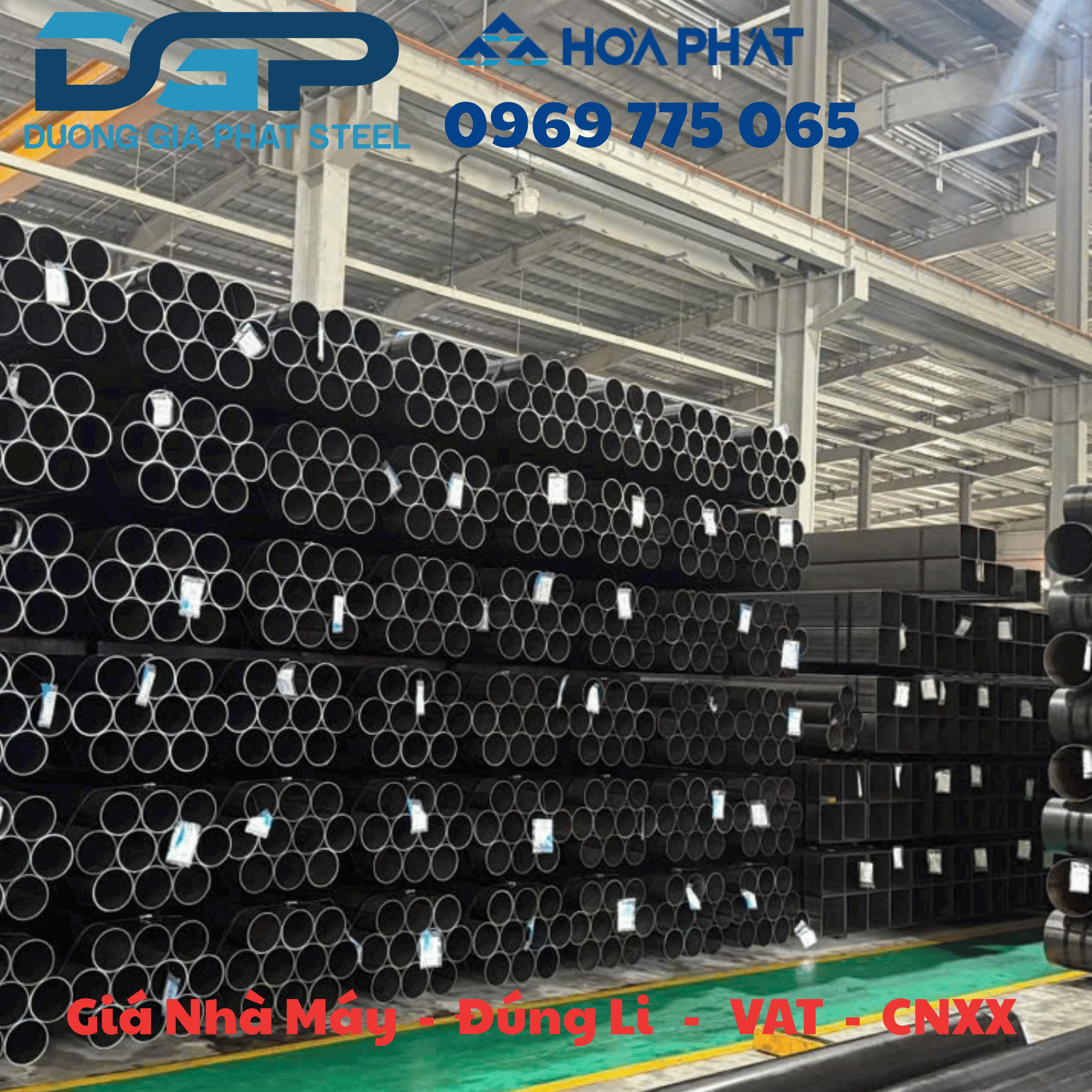Thép ống đen Hòa Phát