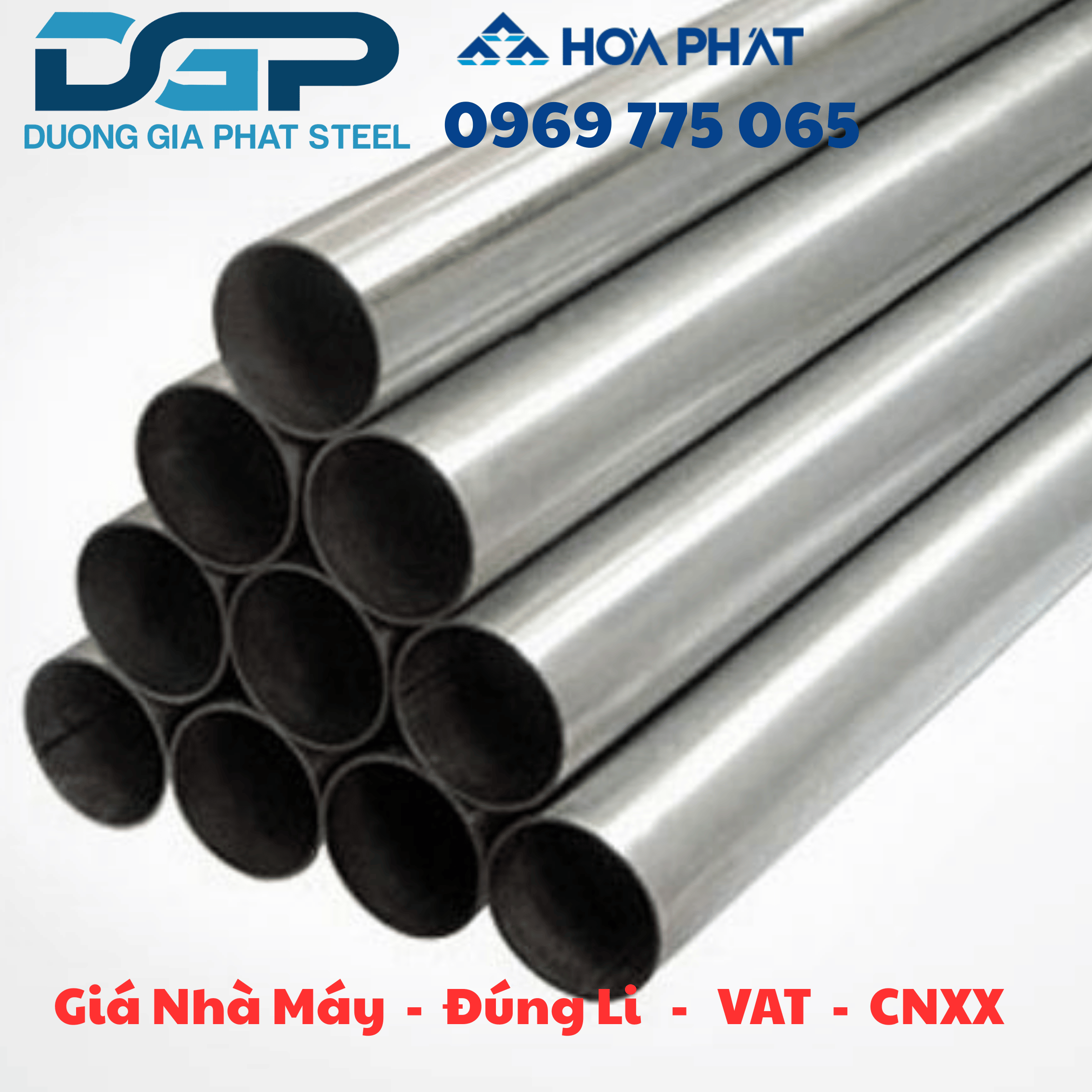 Thép ống mạ kẽm Hòa Phát