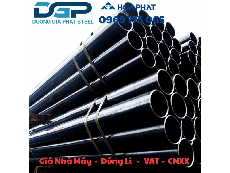 Thép ống tròn đen cỡ lớn D141–D219 và ống siêu dày D42–D60: quy cách, trọng lượng, giá