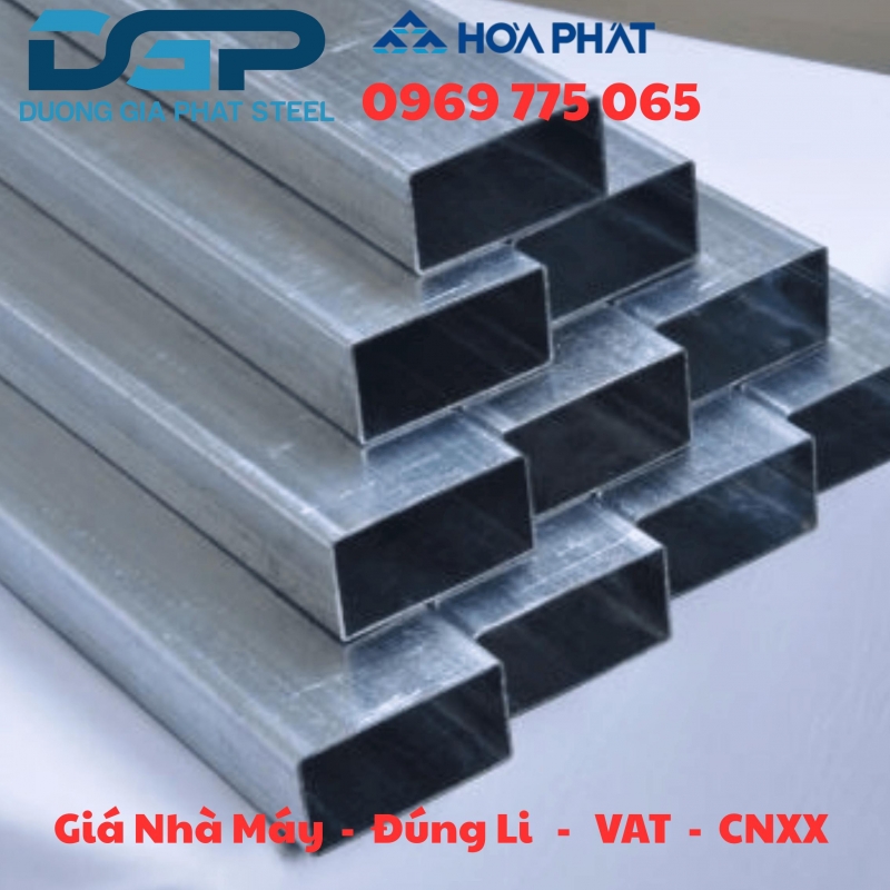 Hộp Mạ Kẽm Nam Hưng Vuông 60x120 1,2 Li