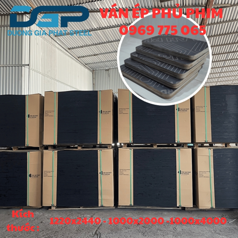 Ván Ép Phủ Phim 12mm 1220x2440