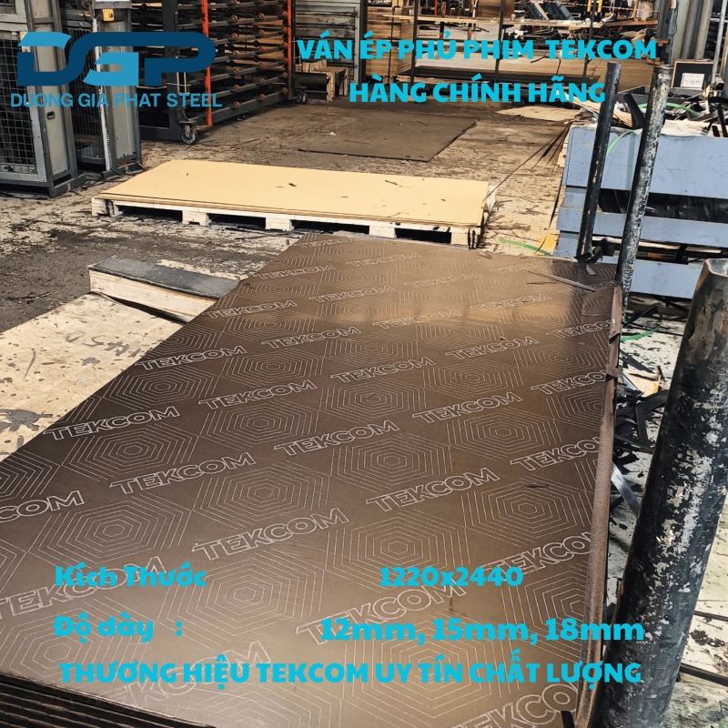 Ván Ép Phủ Phim Tekcom 17mm